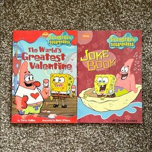 SpongeBob SquarePants Valentine's and Joke Book Set
